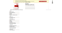 Desktop Screenshot of bip.radziechowy-wieprz.pl